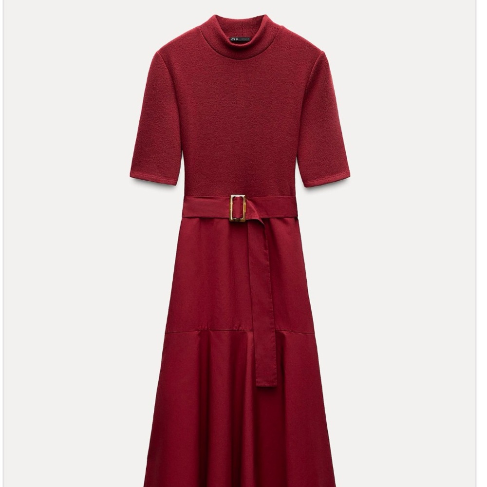 Burgundy, black, white